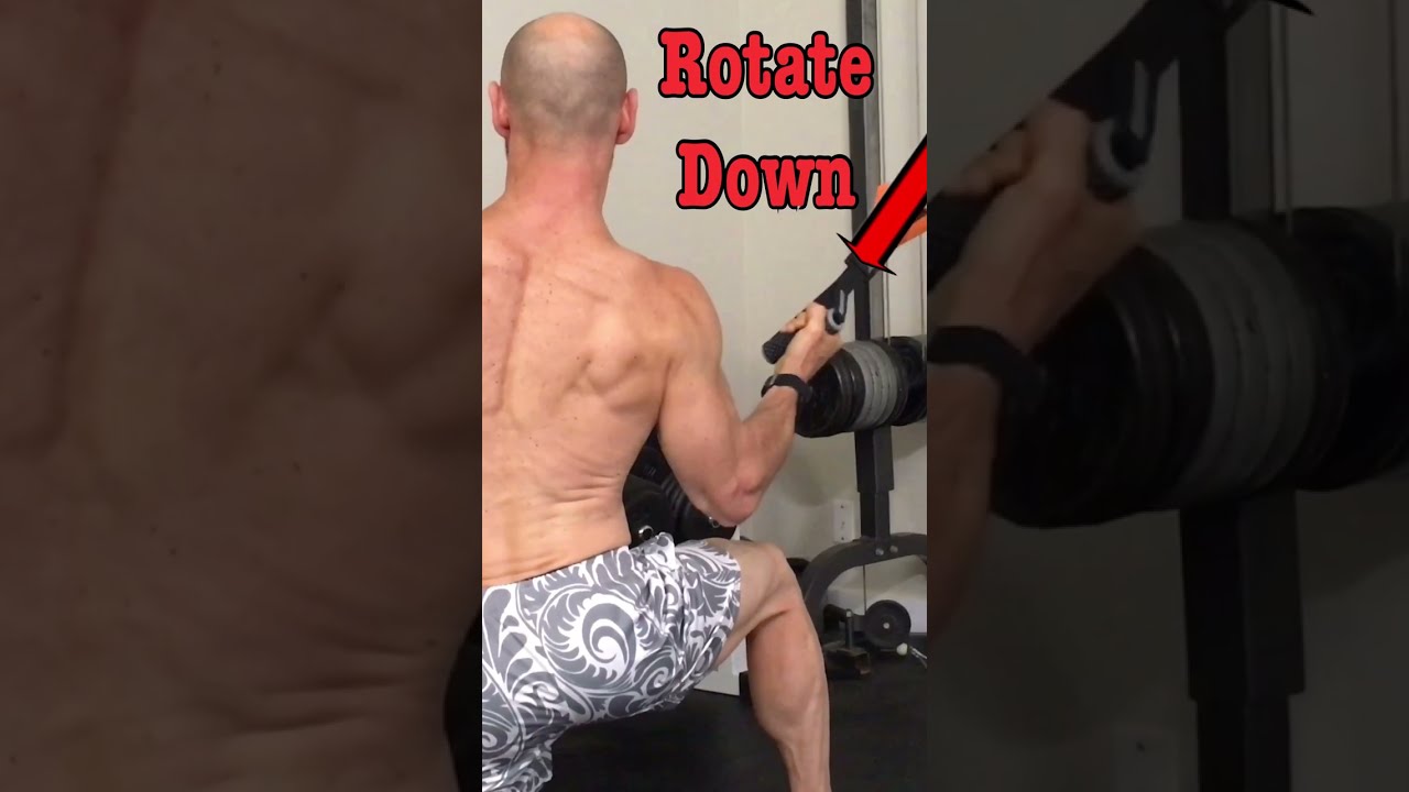 The Best Resistance Band Back Exercise YOU’RE NOT DOING #shorts