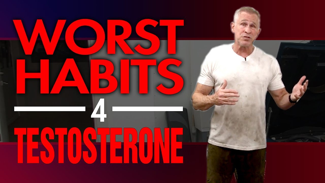 4 Daily Habits That Lower Testosterone (AVOID THESE!)