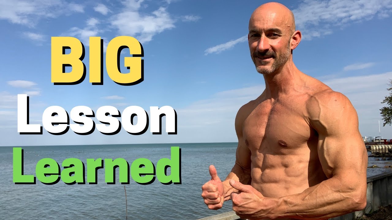 BIGGEST Lesson I’ve Learned To Get Lean and Stay Lean