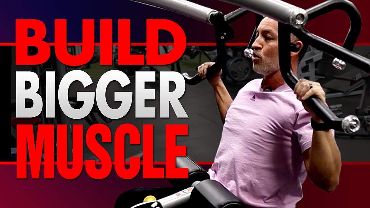 How To Use Light Weights To Build Big Muscle (AT HOME OR IN THE GYM!)