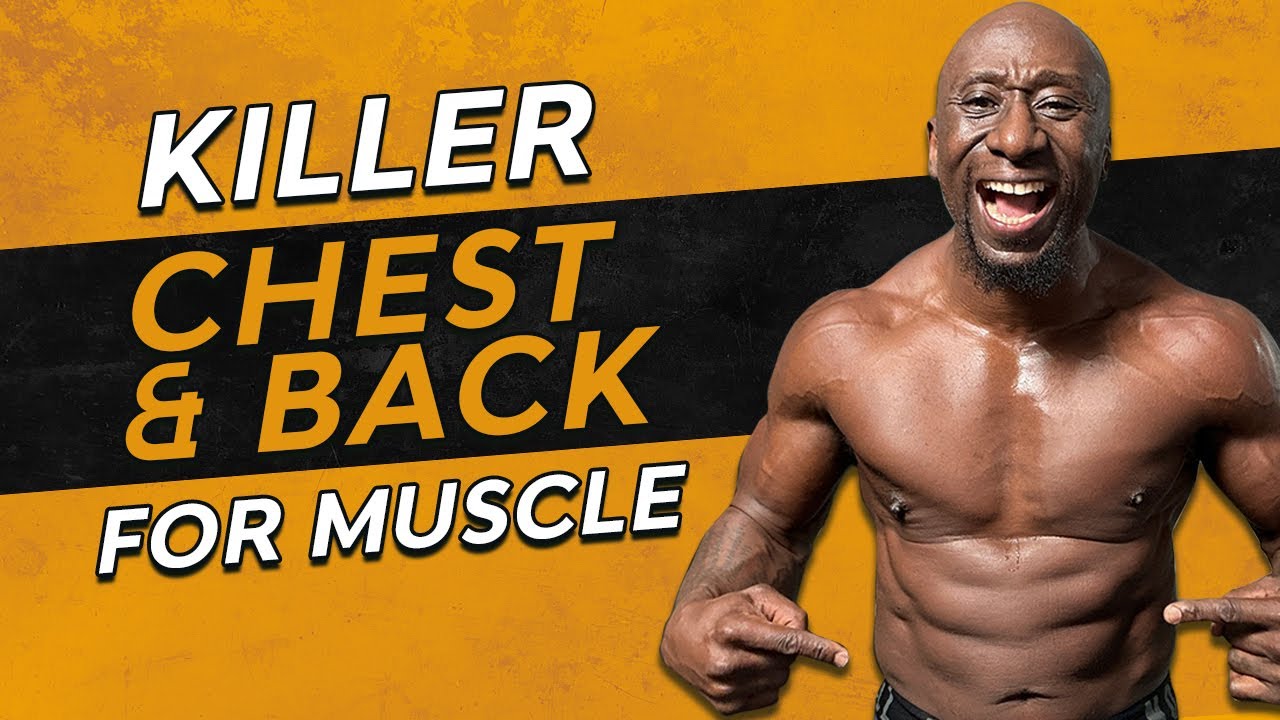 Killer Chest and Back Workout for Muscle Growth | Dumbbell | Tri-Set Training
