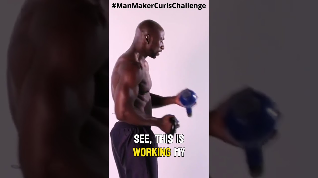 #ManMakerCurlsChallenge – Instant Bicep Growth – How Many Can You Do? #nevergetsold